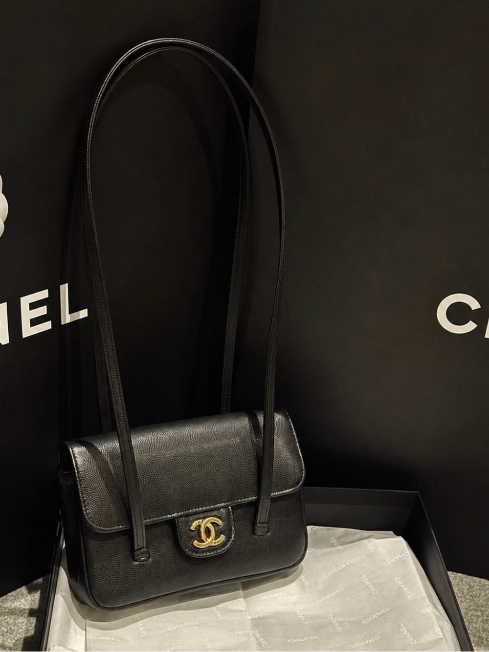 Chanel Beauty Makeup Black Should Bag GWP